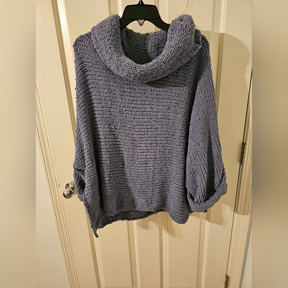 POL Chunky Knitted Super Soft Cowl Neck Sweater Size S Oversized - Picture 1 of 5